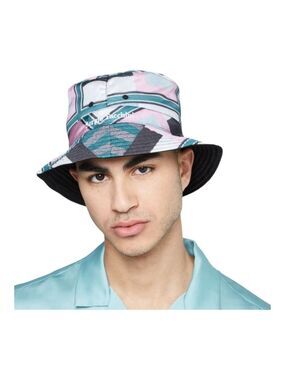 NEW Sergio Tacchini Canton Reversible Gandolfo Bucket Hat Tennis Golf S/M